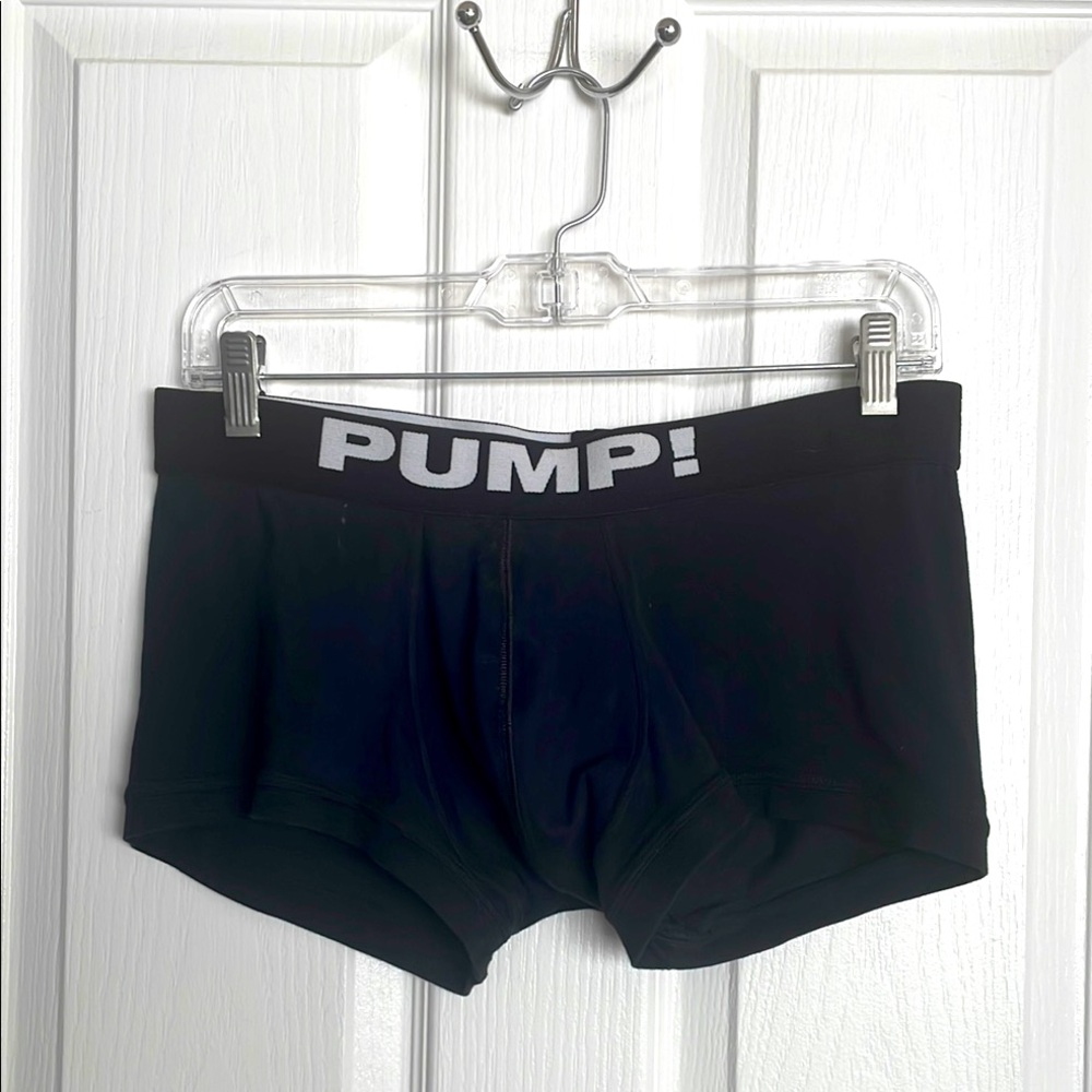 PUMP! Black Boxer Briefs